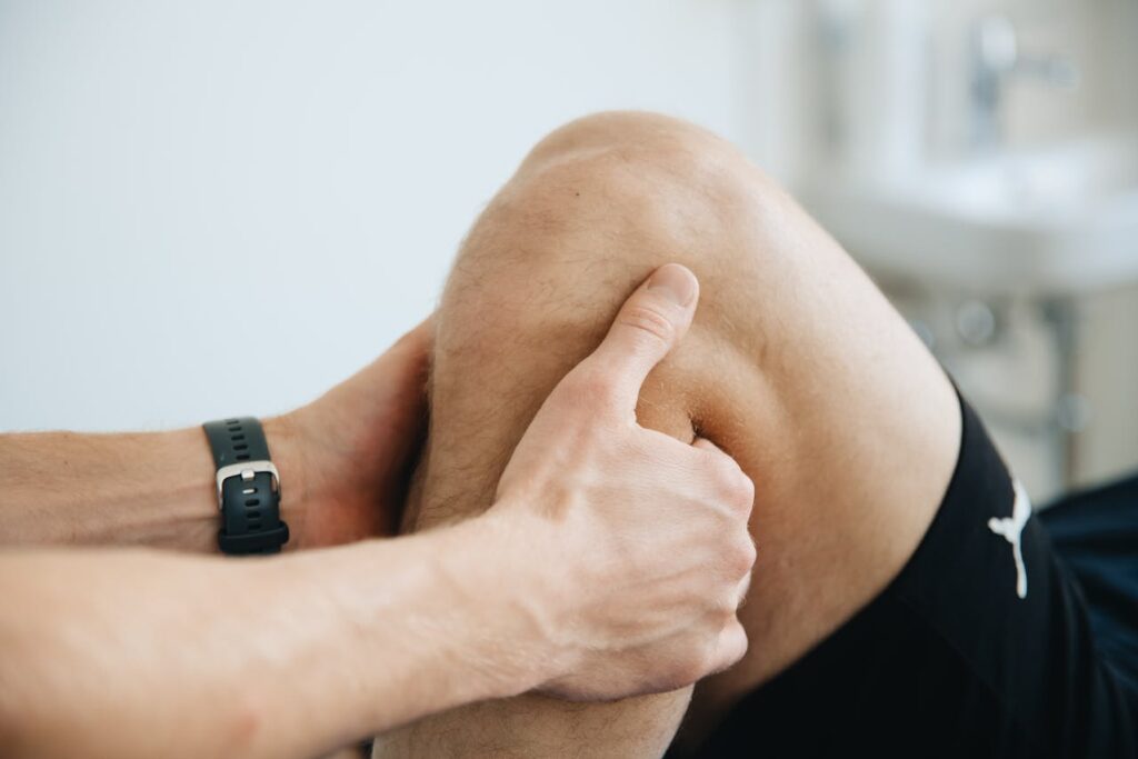 Knee physio