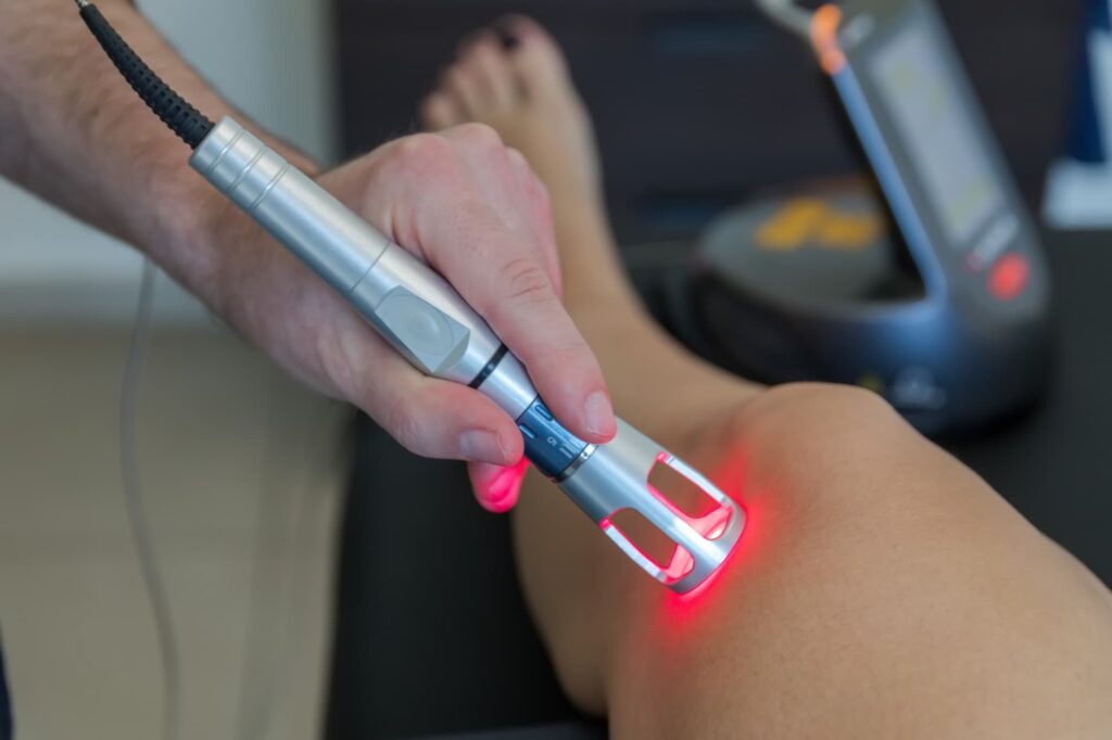 Laser physiotherapy